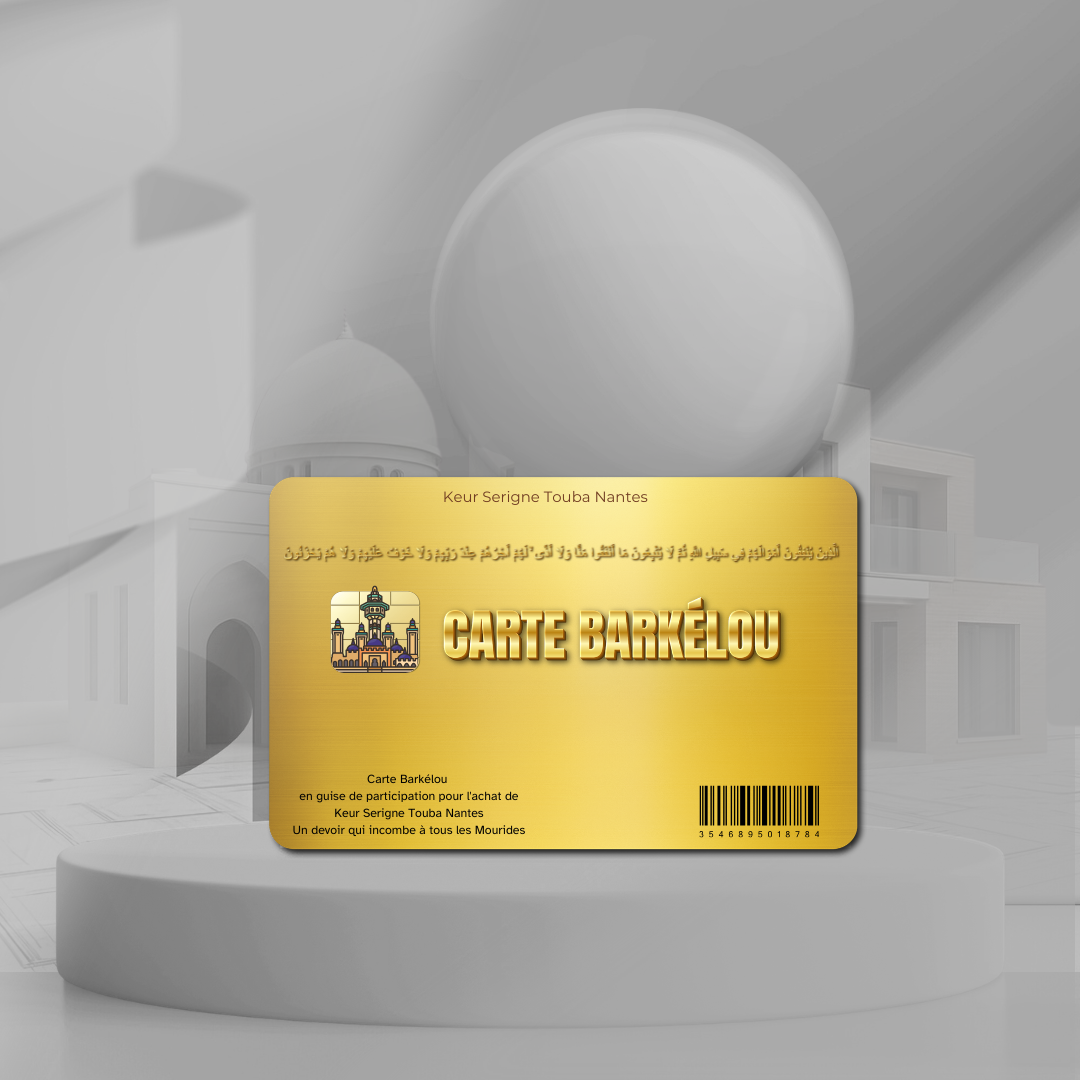 Carte Barkélou Gold