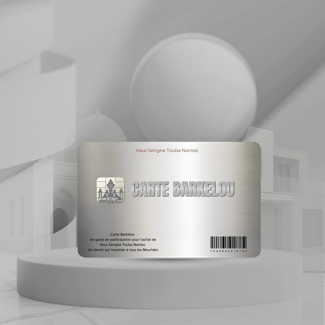 Carte Barkélou Argent